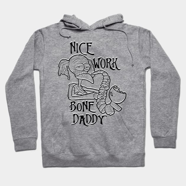 Bone Daddy Hoodie by Digart